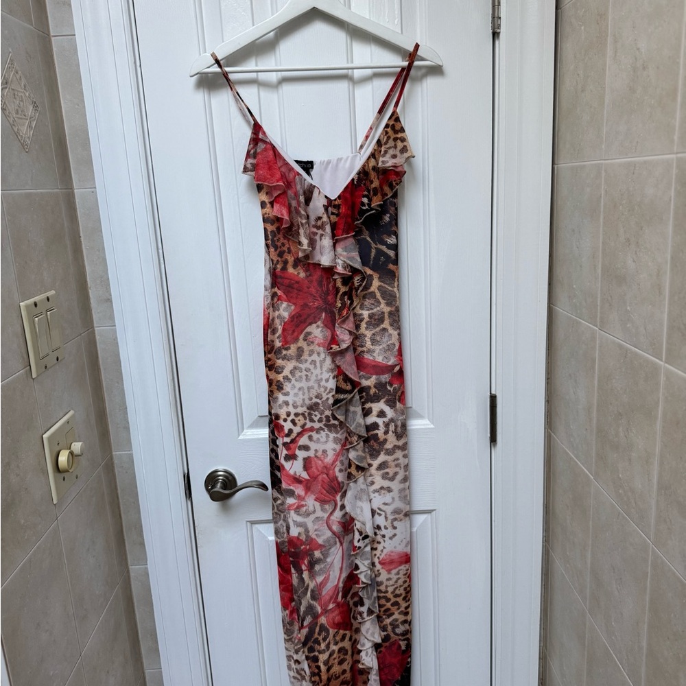 Boohoo tropical Dress